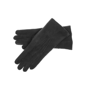2018 new style brushed leather gloves cosy hand warmers for adults