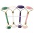 Import 2019 Factory Price Massager Gua Sha Tool Skin Facial Care Natual Rose Quartz Jade Roller for Face from China