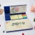 Import 2019 multifunction desk calendar with sticky note pad from China
