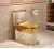 Import 2020 chaozhou Luxury sanitary ware ceramic bathroom water closet toilet commode for starts hotel from China