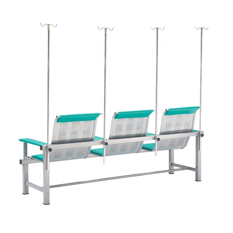 2020 hospital waiting room 3 4 5 seater metal stainless steel seating airport gang seat chair from Foshan