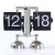 Import 2020 in Stock Wholesale Factory RJ-F002 Auto Flip Over Flipping Down Cards Stainless Steel Home Decor Digital Table Desk Clocks from China