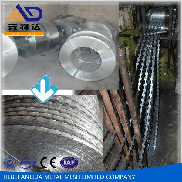 2020 Low price High Quality Hot galvanized Razor Barbed Wire,Concertina Razor Wire Real Factory ISO