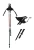 Import 2020 New design fashionable alum/ carbon nordic walking sticks/poles from China