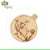 2020 new natural bamboo wood handmade design Christmas bookmark