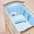 Import 2020 Wooden Baby Glider Crib Rocking Baby Crib from China
