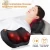 Import 2021 Ce Electric Rechargeable Wireless Products 3d Smart Shiatsu Body Vibrating Kneading Neck Massage Pillow for Car from China