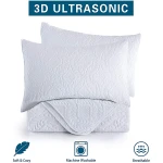 2021 chinese high quality ultrasonic quilt set bedspread bed spread with pillow case
