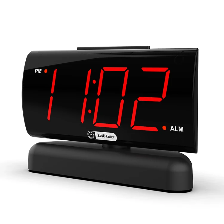 2021 Latest Popular Childrenalarm Clock Rotating Base Brightness Adjustment Alarm Clock With Bell