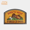 2021JHR Factory Antique golf club sign wooden Plaque