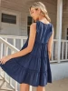 2021Summer New Design Women Casual Comfortable Skirt Dress Short Length Daily Girl Dress OEM Customized
