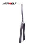 25.4MM Ultralight Full Carbon Fiber Road Bicycle Fork 700C Cycling Fixed Gear Bike Front Fork