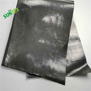 26*30m black waterproof HDPE geomembrane rpe fish farm liners, 0.8mm plastic pond liners uv protection woven fabric
