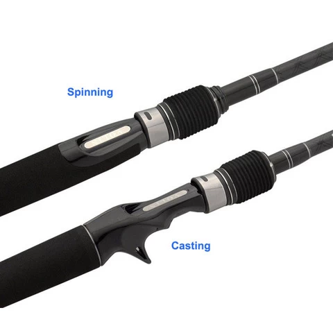 3 Section Rod Spinning Casting Carbon Fiber Rod For Sea Fishing with Two Tip