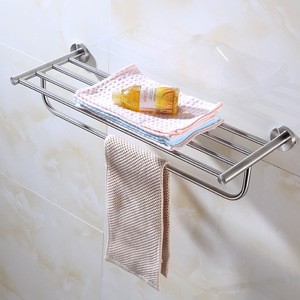 304 Stainless Steel Bathroom Kit Accessories Paper Holder Storage Bath Hardware Set Towel Bar  toilet brush
