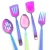 Import 304 Stainless Steel Cookware Set Western Kitchen Turner Spatula Skimer Lader Meat Fork  Soup Spoon 5pcs Cooking Tool Set from China