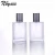 Import 30ml .50ml Square Shape Spray transparent and black glass perfume bottle from China
