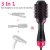 Import 30%off Volumizer Hot Air Brush Pink Multifunctional One Step Ions Blow Hair Dryer Brush Straightener from China