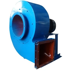 380v Industrial mid pressure centrifugal wood chip sawdust suction blower fan