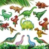 3D dinosaur foil balloons For Kids Boy Birthday Party Decoration toys Walking animal inflatable Balloons