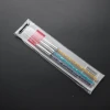 3PCS Nail Art Supplies Shiny Acrylic Sequins Nail Liner Brush Set Nail Detail Brushes Kit