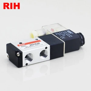 3V210-08 Air Single Coil/ Electrical Control Pneumatic Valve AC220V 3 Way 2 Position 3/2 Solenoid Air Operated Valve