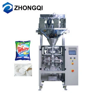 4 Head Linear Weigher Automatic Weighing Filling Industrial Detergent Soap Powder Packing Machine
