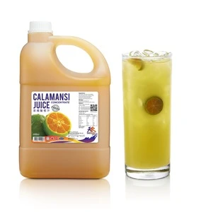 4 Litres Asian Series Calamansi Juice Concentrate with HALAL, HACCP cert/ Welcome for ODM/OEM