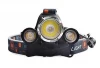 4 Modes Waterproof Outdoor Camping Head Torch Free Hands Aluminum Rechargeable 3 x T6 Led Headlamp