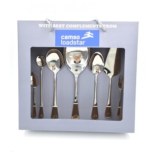 40 piece flatware set stainless steel  Mirror Polished Stainless Steel cutlery set
