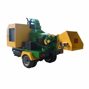 40HP Forest Machinery Diesel Engine Wood Chipper Shredder Machine for Chipping Wood