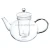 Import 42oz Handblown Loose Leaf Pyrex Borosilicate Glass Teapot with Glass Infuser from China