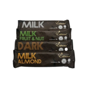 45g Estana Dark / Milk Chocolate Bar With Fruit / Almond