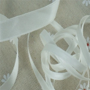 4mm 10mm 100% pure silk double face satin ribbon wedding decorate ribbon soft best quality in China undyed,raw,dyed 4mm-50mm