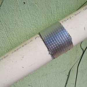 5 Meter Waterproofing Membrane Single Sided Aluminum Foil Butyl Tape Used For Roof And Window