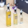 500ML Round Glass Olive Oil Bottle Vinegar Sauce Bottle for Oiler Cruet, 250ML 100ML 1000ML