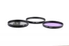 58mm camera Lens Filter Kit UV+CPL+FLD Filter With Filter Bag