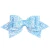 Import 5Inch Hair Barrette Girls Big Leather Multi Color Glitter Sequined Hair Bow With Clip from China