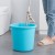 Import 5L 10L 15L Small Cheap Plastic Water Bucket With Metal Handle from China