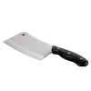 5PCS 4cr13 Stainless Steel Kitchen Bone Cleaver Butcher Chef Knife Set with Block