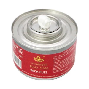 6 hours restaurant and hotel supply fondue wick fuel