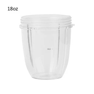 600W 900W plastic Juicer Cup Mug Clear Replacement For Nutries Juicer 18OZ 24OZ 32OZ