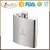 Import 7 oz Christmas Gift Single Wall 18/8 Stainless Steel Red Hip Flask with Laser Engraved logo or Print logo from China