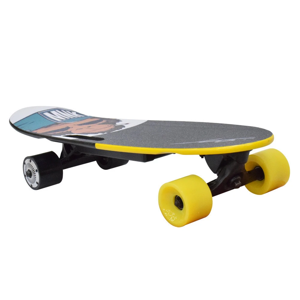 7 PLY Maple 150W  Mini Fish  Skating Board Electric l Skateboard For Children And Adolescents