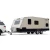 Import 7920*2345*2870mm  traction rv travel trailer caravan for traveling from China