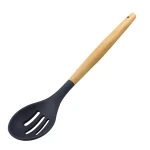 8 PCS wooden handle silicone cooking tool set