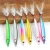 Import 9.5g long cast sinking lead pencil lures bait 3D eyes glitter feather treble hook saltwater freshwater bionic bait fishing gear from China