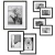 Import A4 Custom Poster or Picture Frame Wall Creative12*16 inch Wood Frame from China