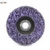 Abrasive Strip Cup Wheel Disc With Blue / Black / Red / Purple Quick Efficiency abrasive wheel