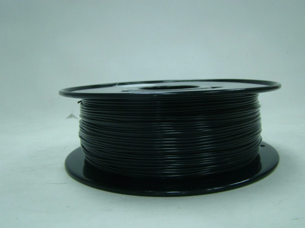 ABS Flame Retardant 3d printer filament black color 1.75mm